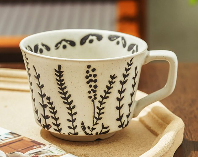 bộ đôi cốc cà phê phong cách Nhật Bản