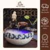 Chậu sứ nuôi cá hình tròn